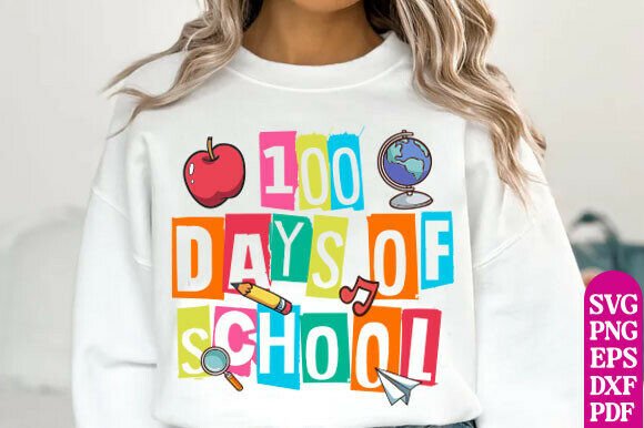 Celebrate 100 Days of School with Coquette SVG