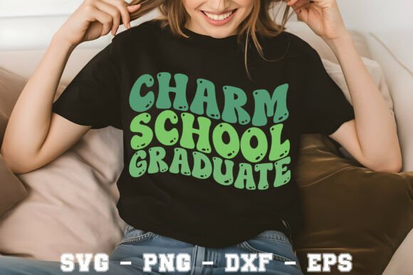 Charming Charm School Graduate Svg Png