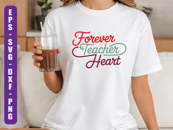 Forever Teacher Heart SVG Design Review