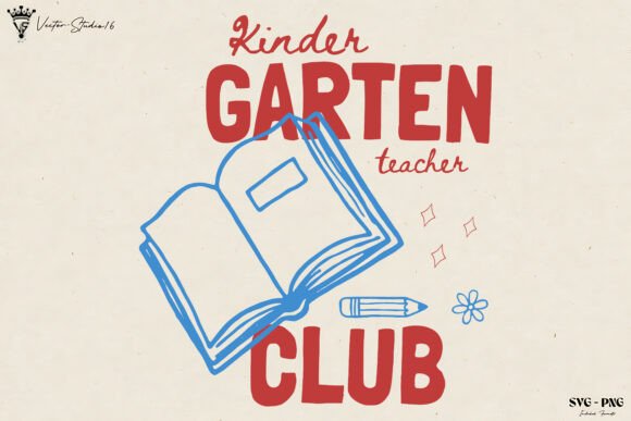 Kindergarten Teacher Club SVG PNG Review