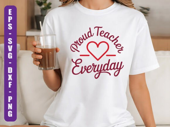 Proud Teacher Everyday SVG Design Review