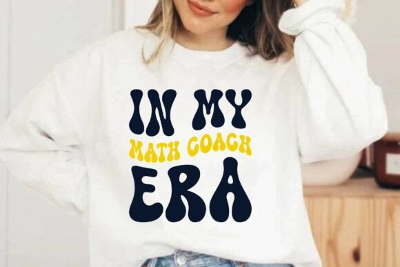 Retro Math Coach SVG: A Unique Teacher Design