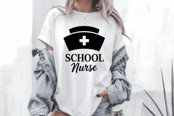 School Nurse SVG: A Clean and Confident Design