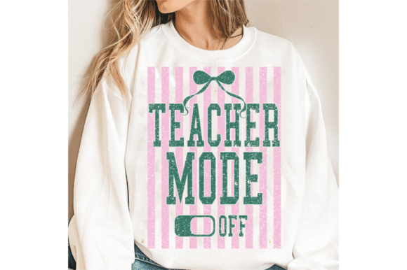 Teacher Mode off SVG, Teacher Summer PNG