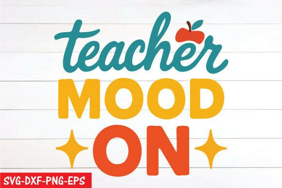 Teacher Mood Embroidery: A Versatile Design for Educators