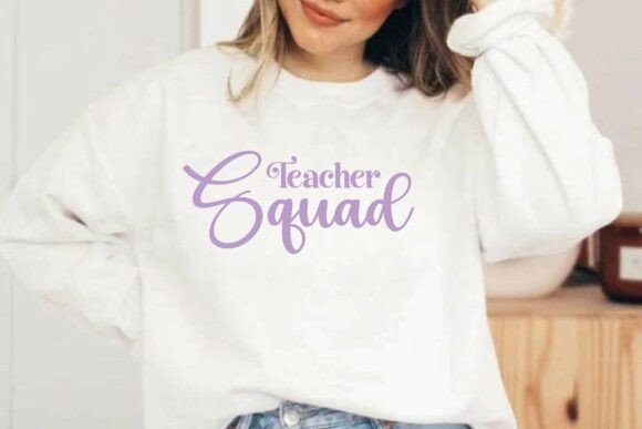Teacher Squad SVG, Teacher Squad PNG: A Closer Look